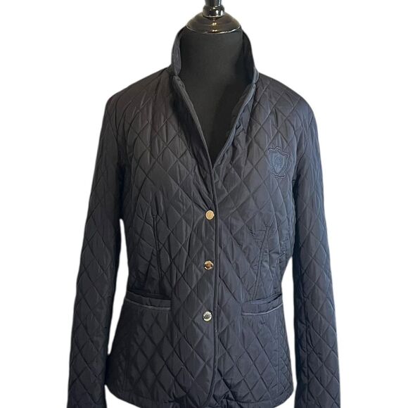 Massimo Dutti Women's Navy Jacket s M - Picture 2 of 5